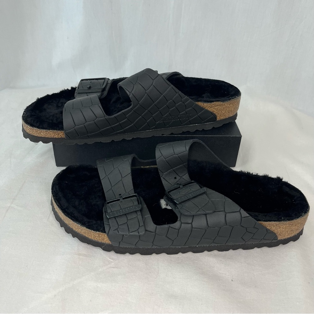 Birkenstock Croc Pattern Arizona Sandal